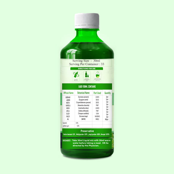 Dia-Control M8 Juice 1000ml